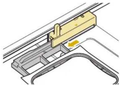 BABY LOCK Ellisimo Gold 2 BLSOG2 - ■Removing the Embroidery Frame - 2