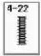 BABY LOCK Ellisimo Gold 2 BLSOG2 - Bar Tacks - 1