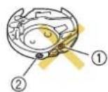 BABY LOCK Ellisimo Gold 2 BLSOG2 - Adjusting the Alternate Bobbin Case (with No Color on the Screw) - 1