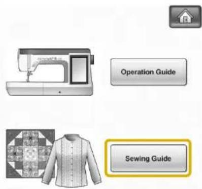 Operation Guide Sewing Guide