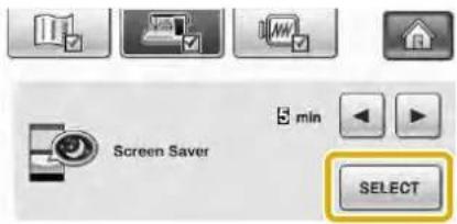 Screen Saver SELECT