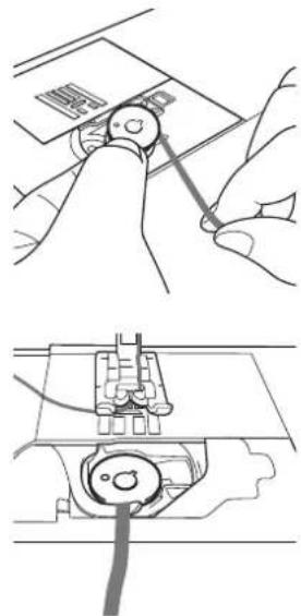 BABY LOCK Ellisimo Gold 2 BLSOG2 - ■When tension is not applied to the bobbin thread - 1