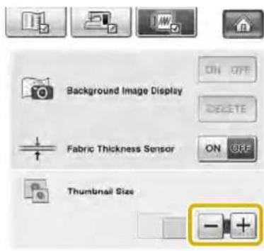 Background Image Display Fabric Thickness Sensor Thumbnail Size