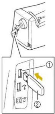 Technical diagram showing a door lock mechanism with labeled parts and directional arrows indicating movement or force.