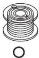 BABY LOCK Amelia BL100A - WINDING THE BOBBIN - 6