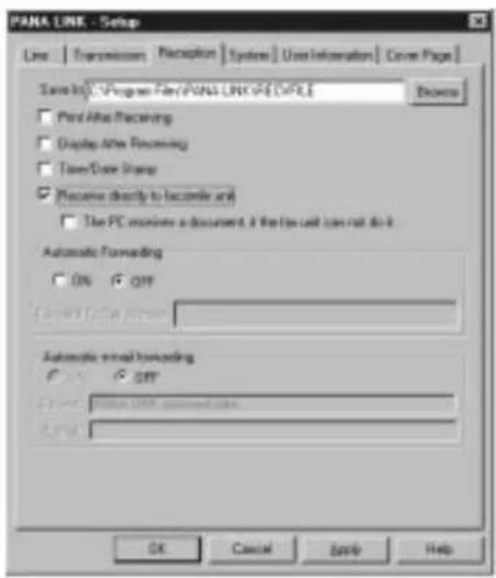 PANASONIC KX-FLM600 - Para recibir faxes directamente en el facsimil - 1