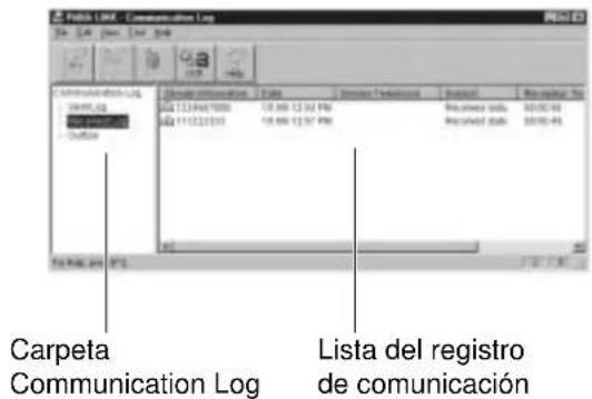 FABA LINK Communication Log Data Document Reference Report Recallout: No. 132487000 18.88 13.34 PM Recalcut data 2010-05 171322010 18.88 12.37 PM Recalcut data 2010-05 Carpeta Communication Log Lista del registro de comunicación