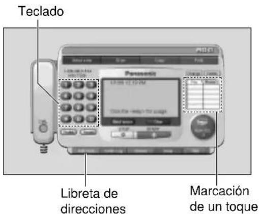 Teclado Panosotá LOXIM V-10.00M Libreta de direcciones Marcación de un toque