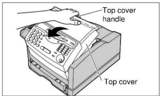 Top cover handle Top cover