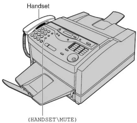 Handset (HANDSET\MUTE)