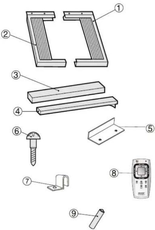 SHARP AF-S100RX - ACCESSORIES - 1