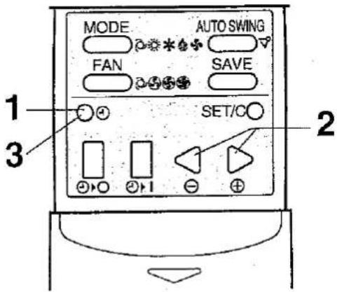 SHARP AE-A184J - SET CURRENT CLOCK TIME - 1