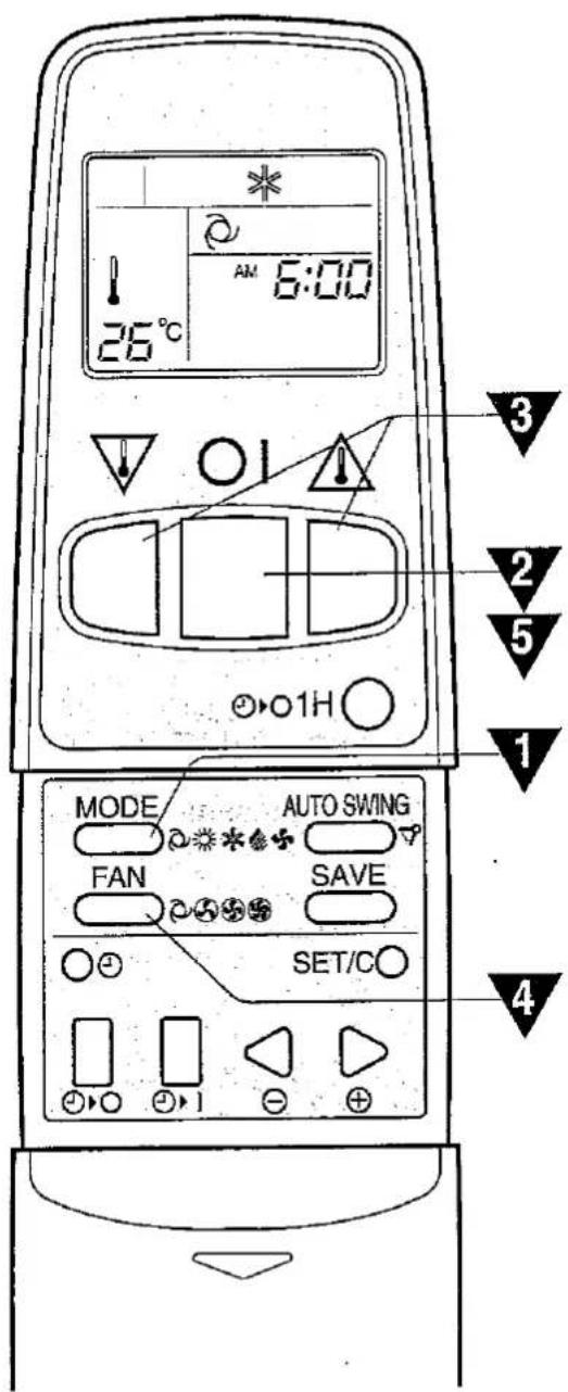 SHARP AE-A184J - COOL MODE - 1