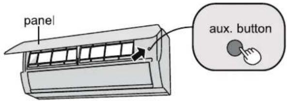 panel aux. button