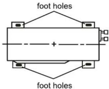 foot holes foot holes