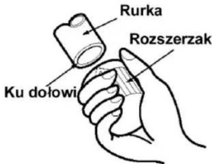 Rurka Rozszerzak Ku dołowi