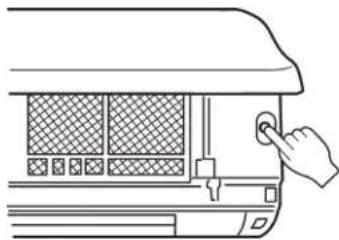 MITSUBISHI MSD-CF12VB-H1 - 按下應急運轉開關。 - 1