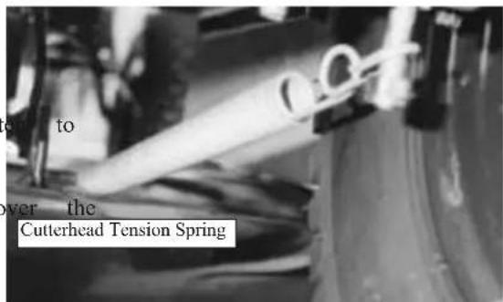 Rover Rancher 29274 - Cutterhead removal (Refer Figure 6.2 and 6.3) - 1