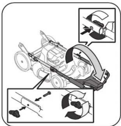 TROY-BILT TB610 Core - Handle Assembly - 1