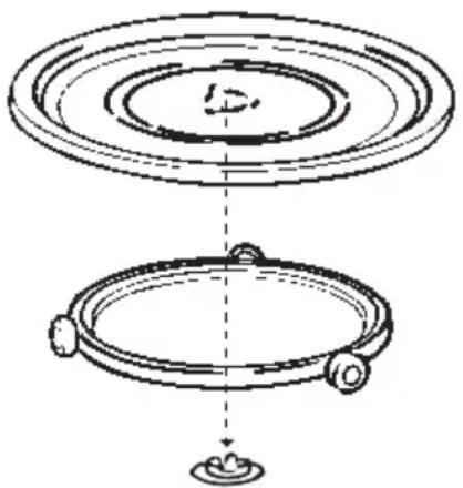 SANYO EM-X475S - Turntable installation - 1