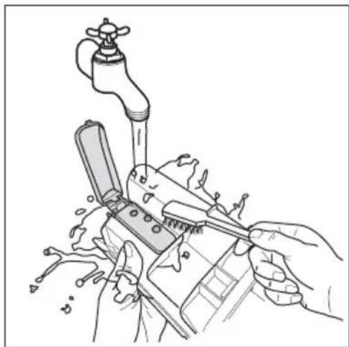 ELECTROLUX EWF8073 - Cleaning The Drawer Bottom - 3