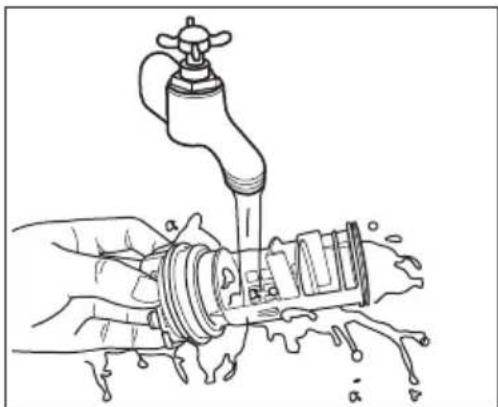 ELECTROLUX EWF10932S - To clean the drain pump: - 9