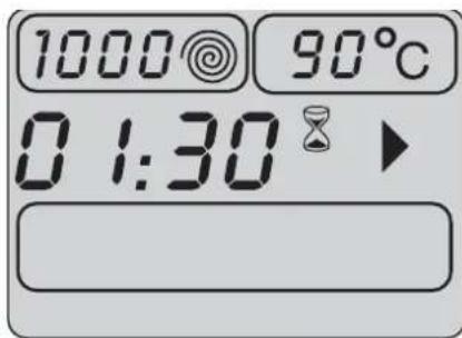 1000 90°C 0 1:30
