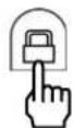 AKAI CT-1421ANF - 6-13 LOCK - 1