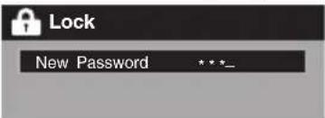 Lock New Password ****_