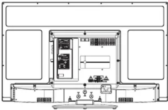 SANSUI SLED3200 - Location of the required marking - 1