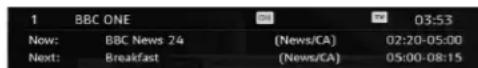 Finlux 32FLX880HU - Information Banner - 1