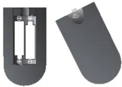 Trevi LTV 3202 HD - TO INSTALL THE BATTERIES - 2