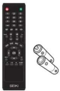 Seiki SC461TS - Unit and Accessories - 2