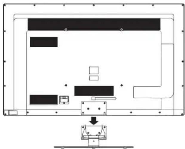 Seiki SE551GS - Installing the Stand - 2