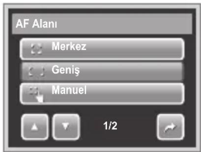 AF Alanı Merkez Geniş Manuel 1/2