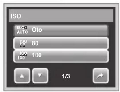 ISO ISO AUTO Oto ISO 80 80 ISO 100 100 1/3