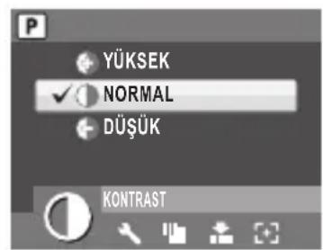YÜKSEK NORMAL DÜŞÜK KONTRAST