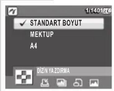 STANDART BOYUT MEKTUP A4 DÍZIN YAZDIRMA