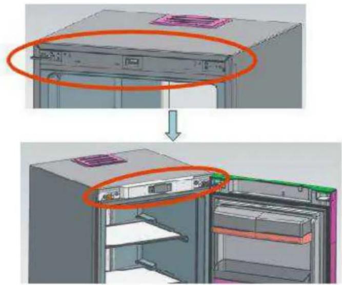 Orima ORS 338 X - Mudar a porta reversível - 9