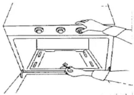 Becken S 5050 IX - Ignition of the Oven gas - 1