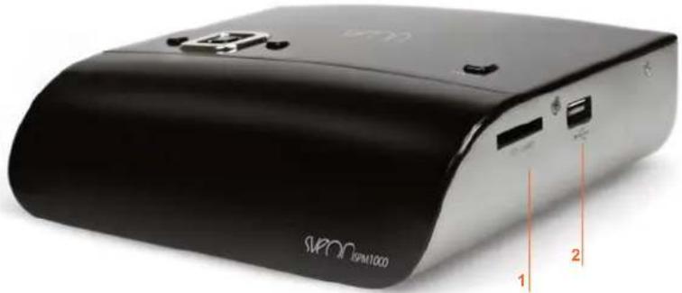 Sveon SPM1000 - Rear panel - 1