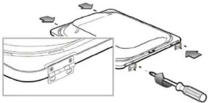 Mabe SMV745NXPGG - invierta el panel de la puerta - 4