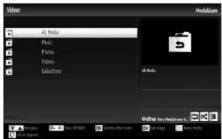 Andersson LED5581FDC PVR - Steg 3: Spela delade fi ler via mediabläddraren - 3