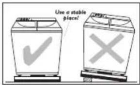 Use a stable place!