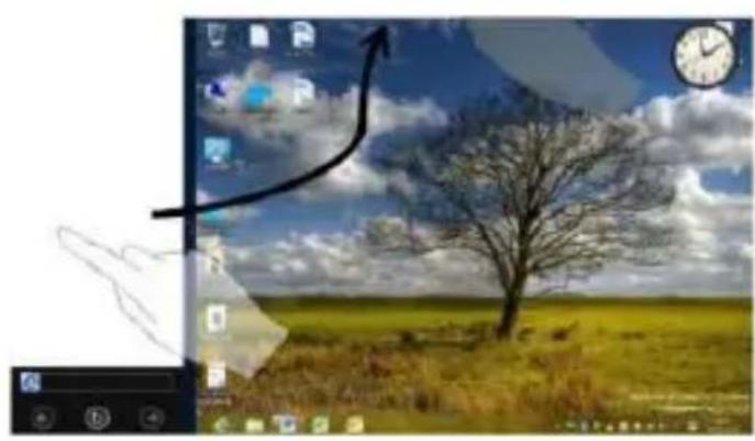 Allview Wi8G - Pasek menu - 8