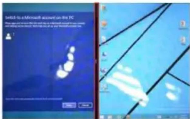 Switch to a Microsoft account on the PC Please go to account the first session and go to a Microsoft account on the PC You can access your account to this account or you have a password. You can access your account to the other account or you have a password.