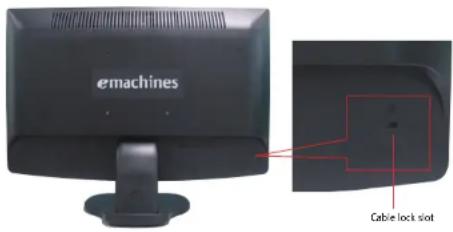 emachines Cable lock slot