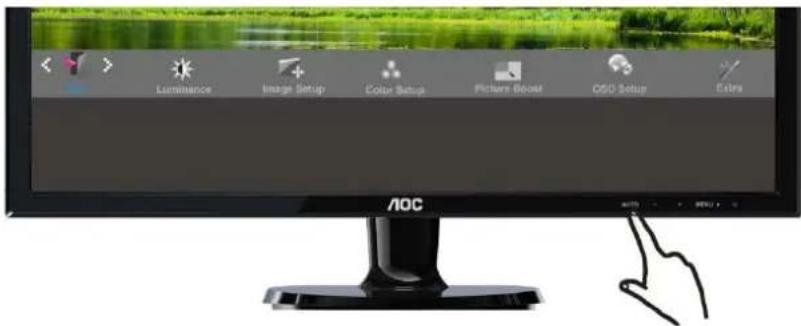 Luminance Image Setup Color Setup Picture Boost QSO Setup Extra AOC