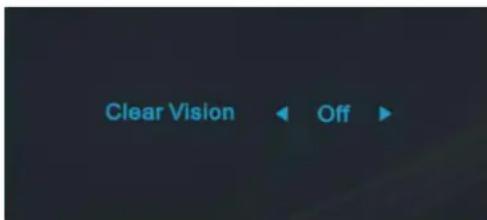Clear Vision ← Off ►