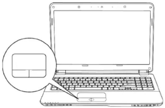 GIGABYTE Q1585 - Использование сенсорной панели - 1